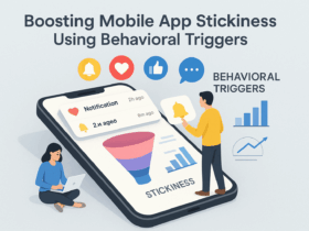 Boosting Mobile App Stickiness Using Behavioral Triggers