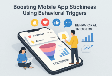 Boosting Mobile App Stickiness Using Behavioral Triggers